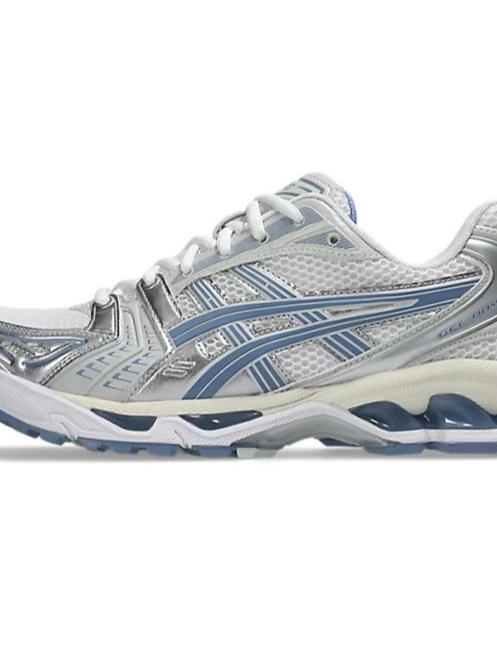 ASICS Silver/Blue Gel-Kayano 14 Sneakers